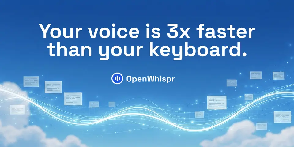 OpenWhispr, as pictured on openwhispr.com