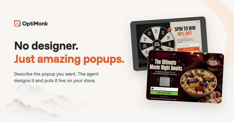OptiMonk, as pictured on optimonk.com