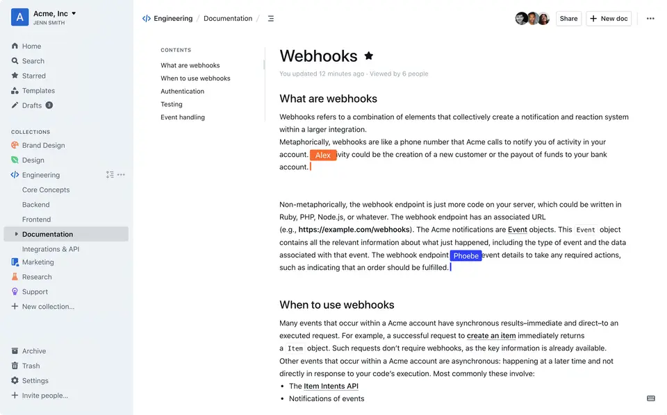 Outline, as pictured on getoutline.com