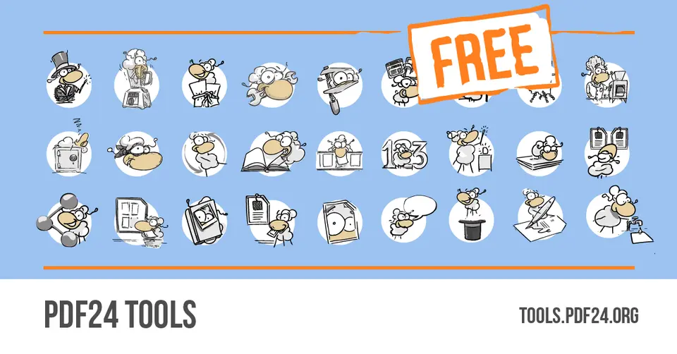 PDF24 Tools, as pictured on tools.pdf24.org