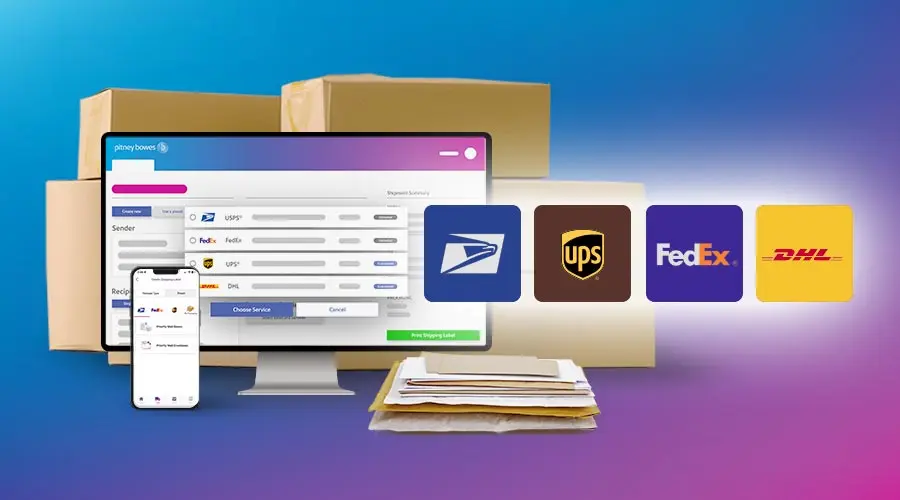 PitneyShip, as pictured on pitneybowes.com