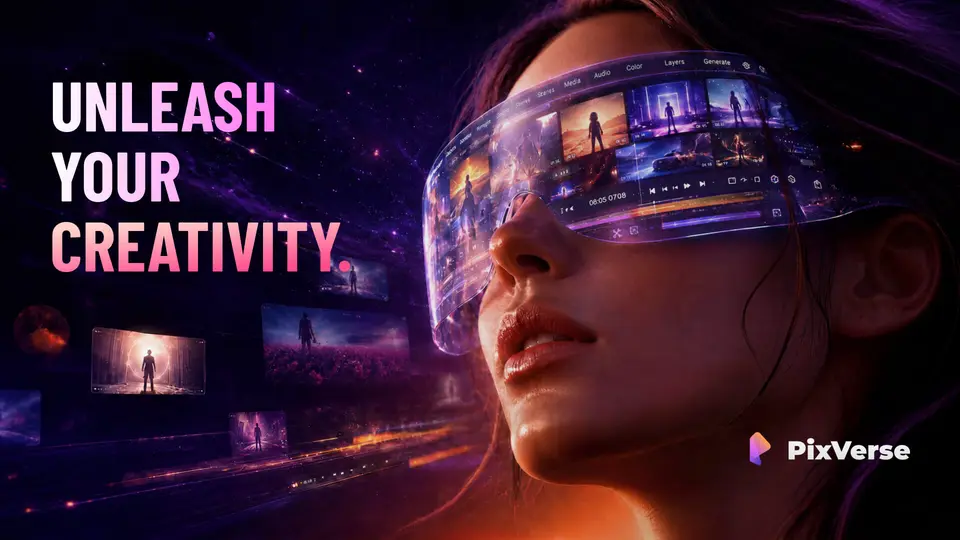PixVerse, as pictured on pixverse.ai