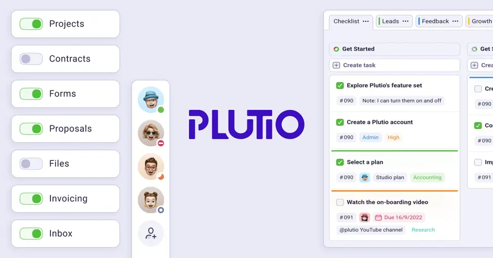 Plutio, as pictured on plutio.com