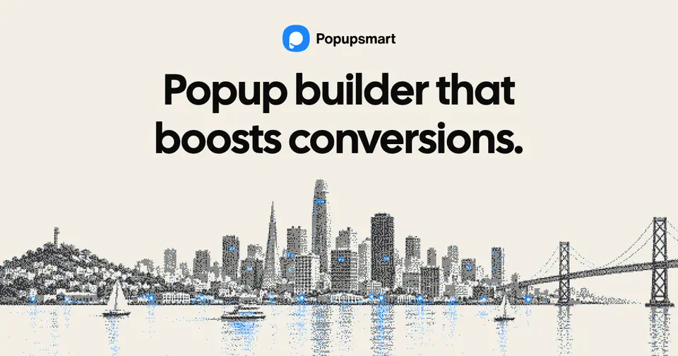 Popupsmart, as pictured on popupsmart.com