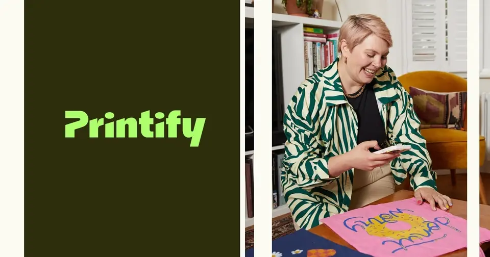 Printify, as pictured on printify.com