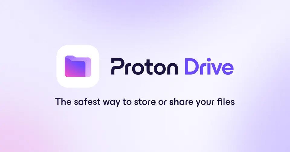 Proton Drive, as pictured on proton.me