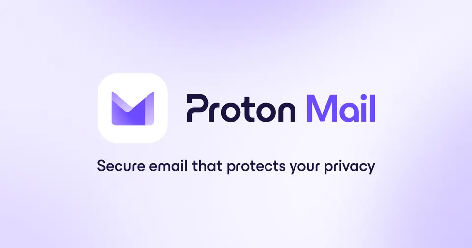 Proton Mail, as pictured on proton.me