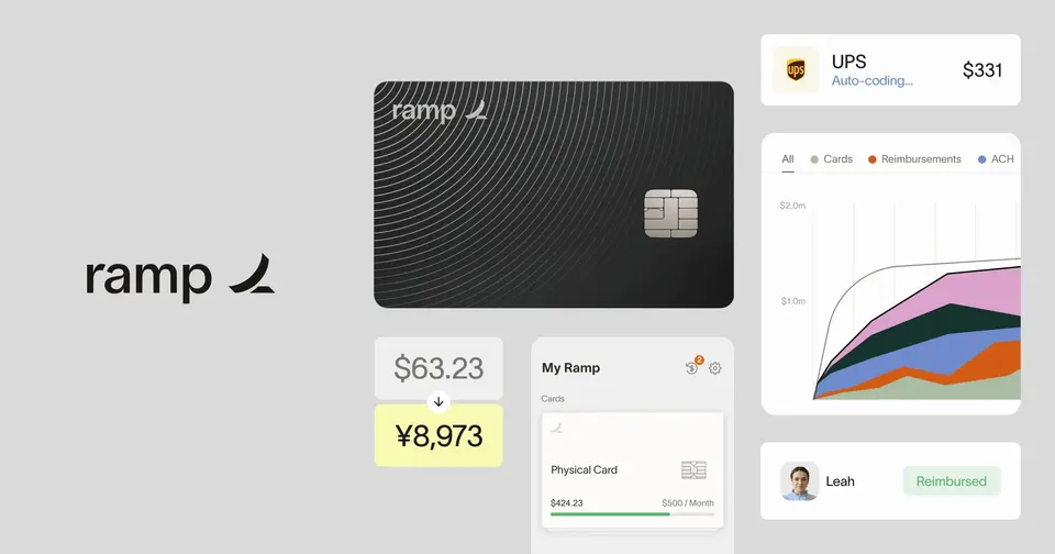 Ramp, as pictured on ramp.com