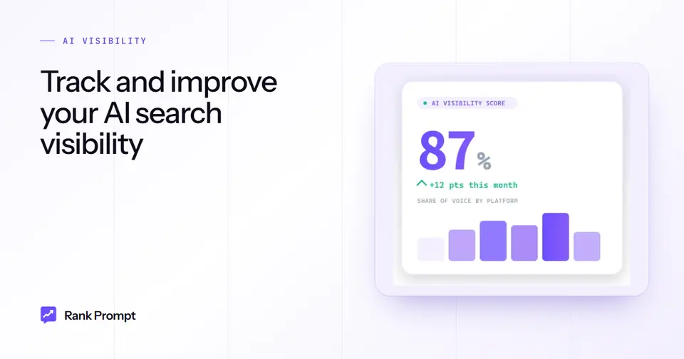Rank Prompt, as pictured on rankprompt.com