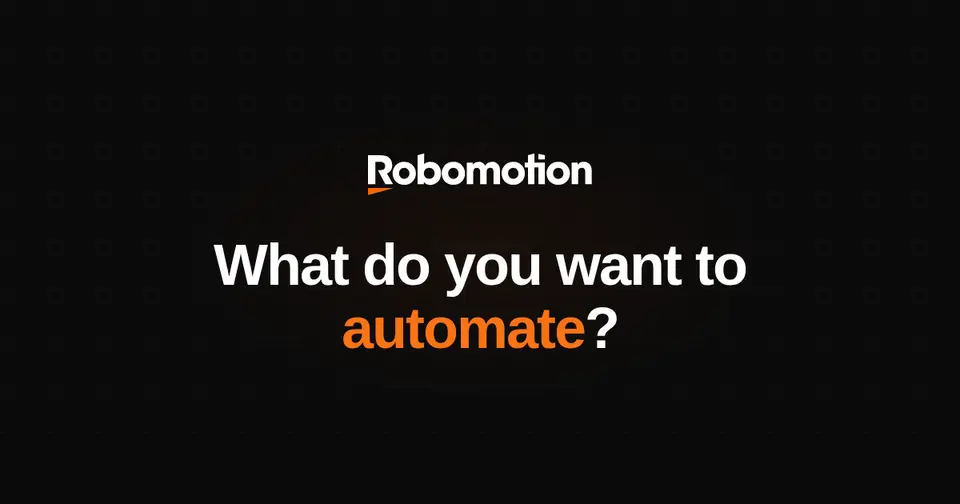 Robomotion, as pictured on robomotion.io