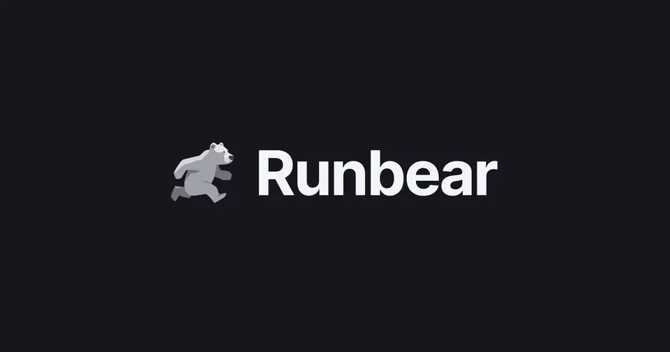 Runbear, as pictured on runbear.io