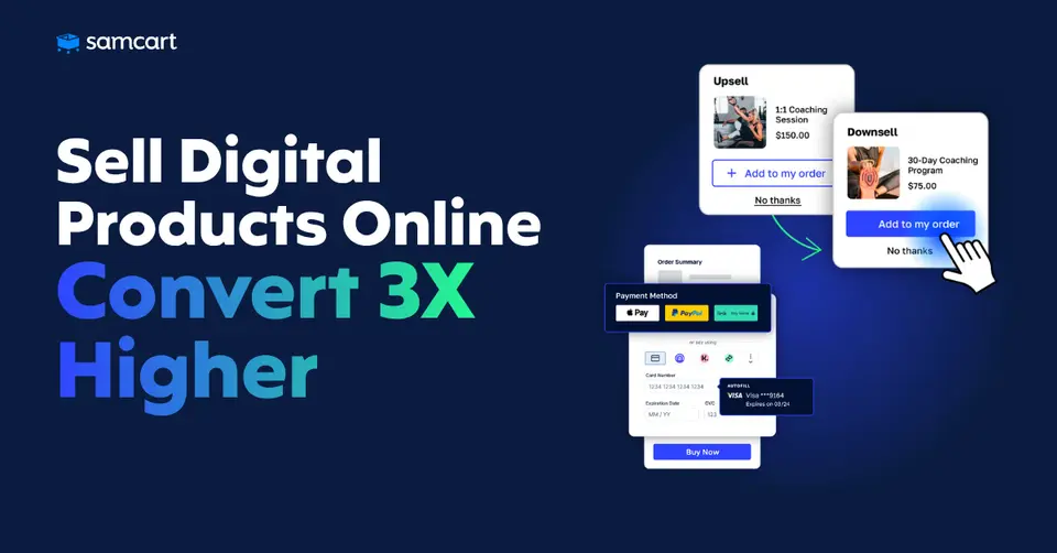 SamCart, as pictured on samcart.com
