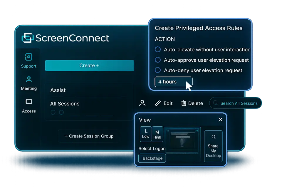 ScreenConnect, as pictured on screenconnect.connectwise.com
