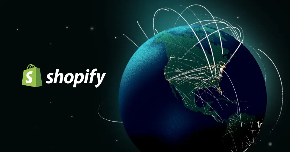 Shopify, as pictured on shopify.com