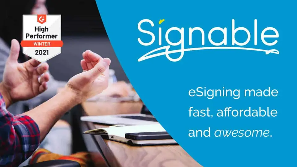 Signable, as pictured on signable.com