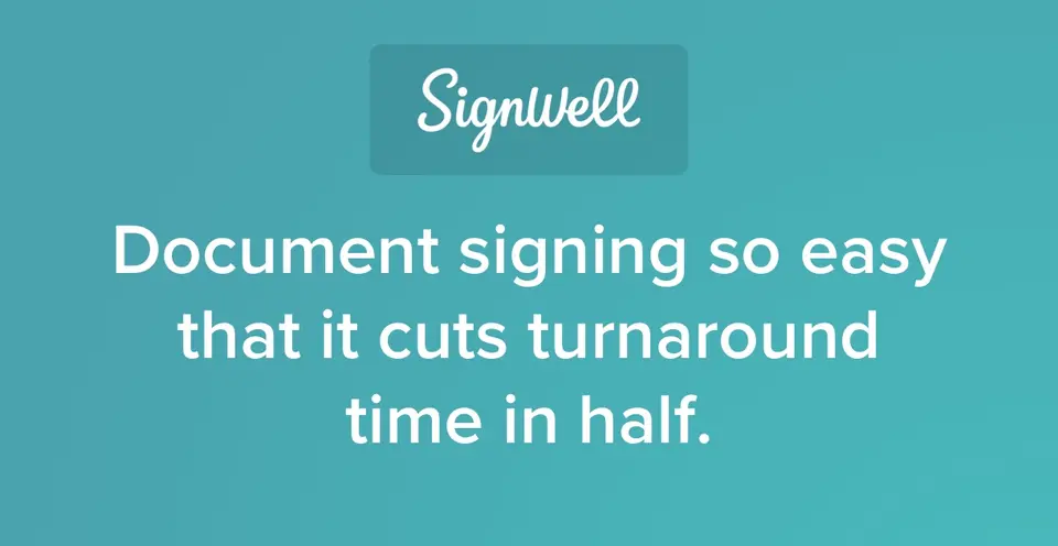 SignWell, as pictured on signwell.com