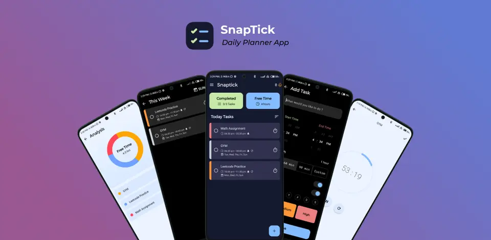 Snaptick, as pictured on github.com