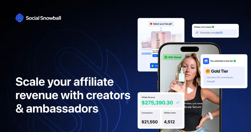 Social Snowball, as pictured on socialsnowball.io