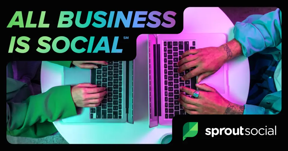 Sprout Social, as pictured on sproutsocial.com