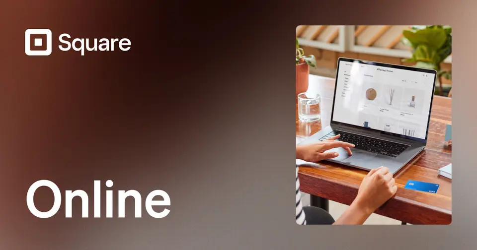 Square Online, as pictured on squareup.com