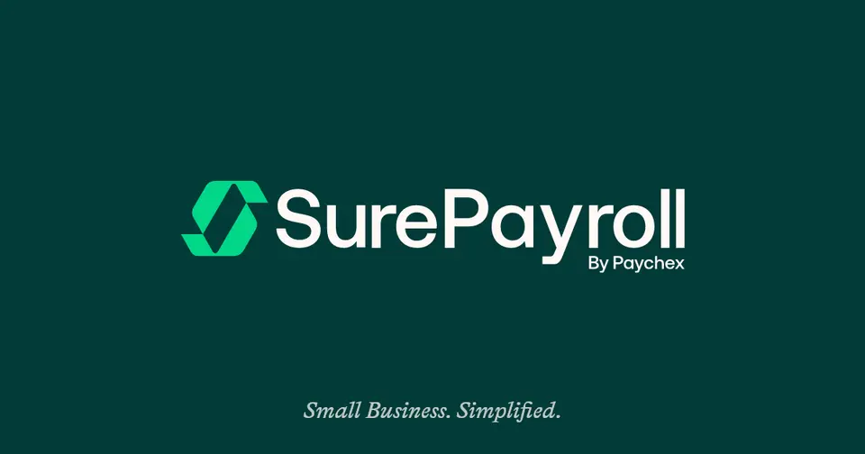 SurePayroll, as pictured on surepayroll.com