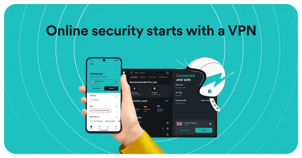Surfshark, as pictured on surfshark.com