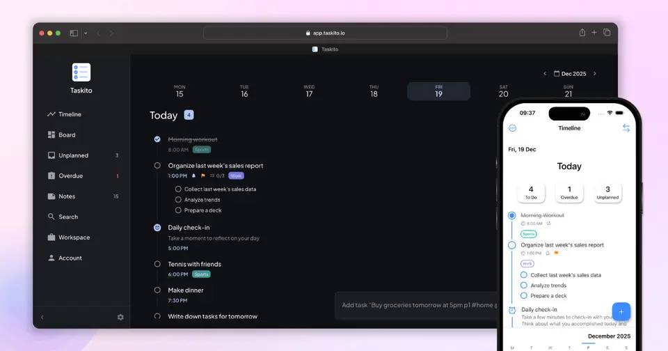 Taskito, as pictured on taskito.io