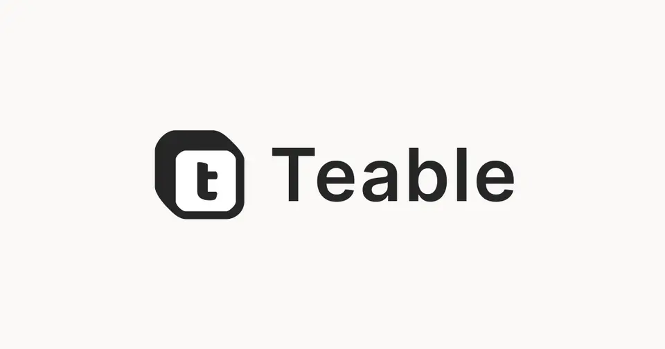Teable, as pictured on teable.ai