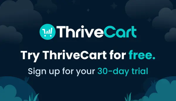 ThriveCart, as pictured on thrivecart.com