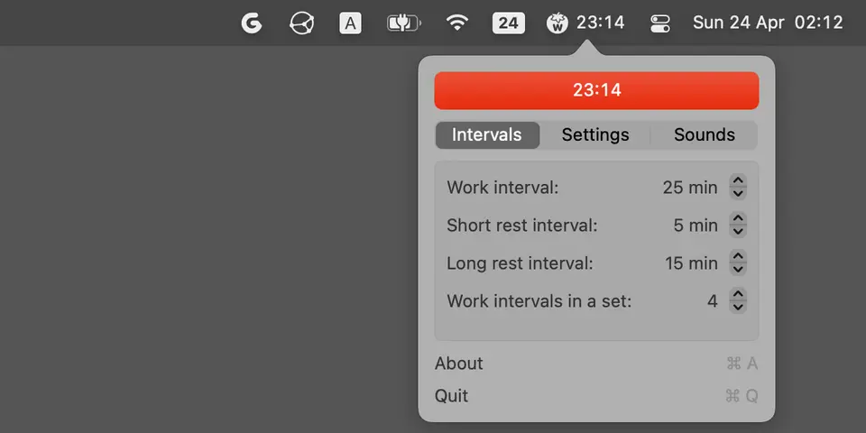 TomatoBar, as pictured on github.com