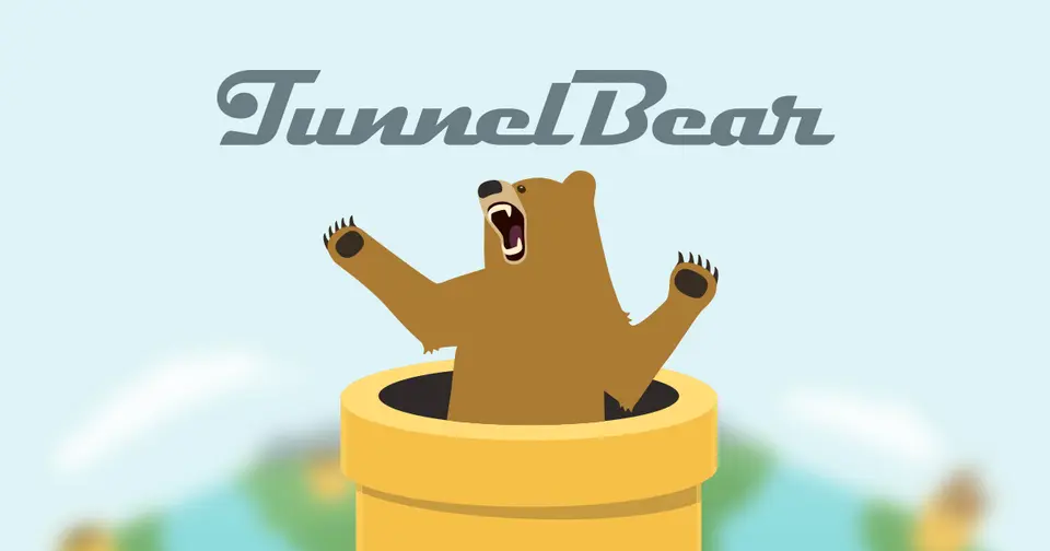 TunnelBear, as pictured on tunnelbear.com