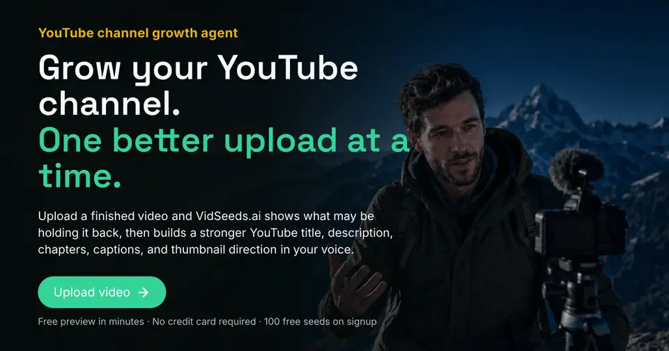 VidSeeds.ai, as pictured on vidseeds.ai
