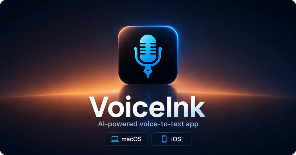VoiceInk, as pictured on tryvoiceink.com