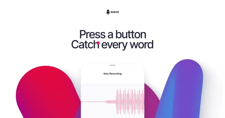 Wave AI, as pictured on wave.co