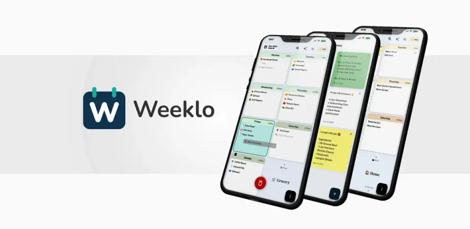 Weeklo, as pictured on weeklo.app