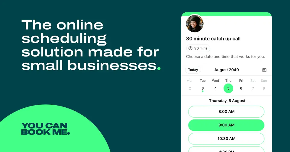 YouCanBookMe, as pictured on youcanbook.me