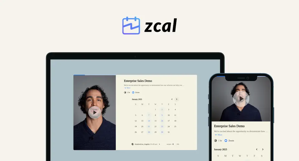zcal, as pictured on zcal.co